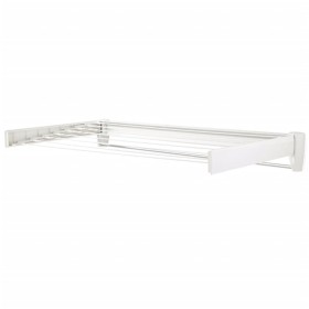 Leifheit Tendedero de pared Telegant Plus 100 blanco 83100