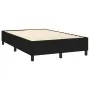 Box spring bed with LED mattress black fabric 120x200 cm by , Beds and slatted bases - Ref: Foro24-3135183, Price: 459,35 €, ...