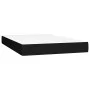 Box spring bed with LED mattress black fabric 120x200 cm by , Beds and slatted bases - Ref: Foro24-3135183, Price: 459,35 €, ...