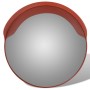 Konvexer Verkehrsspiegel aus orangefarbenem Kunststoff, 60 cm von vidaXL, Straßen- und Verkehrszeichen - Ref: Foro24-141681, ...