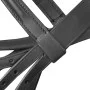 Schwarzes Leder-Flash-Zaumzeug mit Zügeln und Gebiss (Pony) von vidaXL, Einnicken - Ref: Foro24-90895, Preis: 40,79 €, Rabatt: %