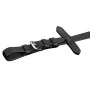 Schwarzes Leder-Flash-Zaumzeug mit Zügeln und Gebiss (Pony) von vidaXL, Einnicken - Ref: Foro24-90895, Preis: 40,79 €, Rabatt: %