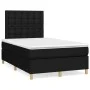 Box spring bed with black fabric mattress 120x200 cm by , Beds and slatted bases - Ref: Foro24-3142643, Price: 412,33 €, Disc...