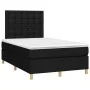 Box spring bed with black fabric mattress 120x200 cm by , Beds and slatted bases - Ref: Foro24-3142643, Price: 412,33 €, Disc...