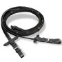 Black Leather Flash Bridle with Reins and Bit (Percheron Horse) by vidaXL, Nod off - Ref: Foro24-90896, Price: 44,42 €, Disco...