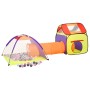 Tienda de juego de niños con 250 bolas multicolor 338x123x111cm