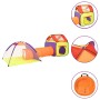 Tienda de juego de niños con 250 bolas multicolor 338x123x111cm