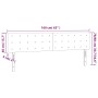 Kopfteile 2 Einheiten aus cremefarbenem Stoff 80x5x78/88 cm von , Kopf- und Fußteile - Ref: Foro24-346481, Preis: 68,90 €, Ra...