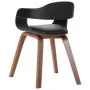 Bentwood and faux leather dining chair by vidaXL, dining chairs - Ref: Foro24-241684, Price: 136,48 €, Discount: %