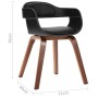 Esszimmerstuhl aus Bugholz und Kunstleder von vidaXL, Essstühle - Ref: Foro24-241684, Preis: 143,80 €, Rabatt: %