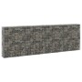 Gabion wall with galvanized steel covers 300x30x100 cm by , fence panels - Ref: Foro24-147821, Price: 124,07 €, Discount: %