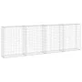 Gabionenwand mit verzinkten Stahlabdeckungen 300x30x100 cm von , Zaunpaneele - Ref: Foro24-147821, Preis: 129,54 €, Rabatt: %