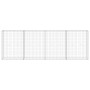 Gabion wall with galvanized steel covers 300x30x100 cm by , fence panels - Ref: Foro24-147821, Price: 124,07 €, Discount: %