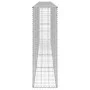 Gabionenwand mit verzinkten Stahlabdeckungen 300x30x100 cm von , Zaunpaneele - Ref: Foro24-147821, Preis: 129,54 €, Rabatt: %