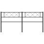 Kopfteil aus schwarzem Metall, 193 cm von , Kopf- und Fußteile - Ref: Foro24-372314, Preis: 32,08 €, Rabatt: %
