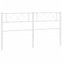 Kopfteil aus weißem Metall, 160 cm von , Kopf- und Fußteile - Ref: Foro24-372361, Preis: 28,52 €, Rabatt: %