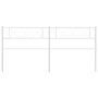 Cabecero de metal blanco 193 cm de , Cabeceros y pies de cama - Ref: Foro24-372363, Precio: 31,62 €, Descuento: %