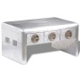 Aviator style coffee table with 3 vintage style drawers by vidaXL, Coffee table - Ref: Foro24-242119, Price: 378,60 €, Discou...