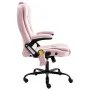 Sillón de oficina de masaje terciopelo rosa de , Sillas de oficina - Ref: Foro24-20574, Precio: 261,30 €, Descuento: %