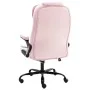 Sillón de oficina de masaje terciopelo rosa de , Sillas de oficina - Ref: Foro24-20574, Precio: 261,30 €, Descuento: %