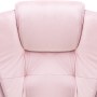 Massage-Bürostuhl aus rosafarbenem Samt von , Bürostühle - Ref: Foro24-20574, Preis: 267,05 €, Rabatt: %