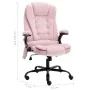 Sillón de oficina de masaje terciopelo rosa de , Sillas de oficina - Ref: Foro24-20574, Precio: 261,30 €, Descuento: %