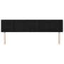 Headboards 2 units of black fabric 100x5x78/88 cm by , Headboards and footboards - Ref: Foro24-346518, Price: 74,43 €, Discou...