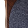 Esszimmerstühle 2 Einheiten aus gebogenem Holz und dunkelgrauem Stoff von vidaXL, Essstühle - Ref: Foro24-241687, Preis: 215,...