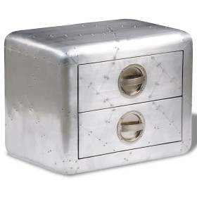 Mesa auxiliar estilo aviador con 2 cajones vintage de vidaXL, Mesas auxiliares - Ref: Foro24-242116, Precio: 245,34 €, Descue...