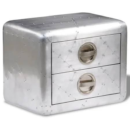Aviator-style side table with 2 vintage drawers. by vidaXL, Side tables - Ref: Foro24-242116, Price: 240,56 €, Discount: %