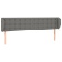 Kopfteil aus dunkelgrauem Stoff, 163 x 23 x 78/88 cm von , Kopf- und Fußteile - Ref: Foro24-3117585, Preis: 109,71 €, Rabatt: %