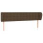 Kopfteil aus dunkelgrauem Stoff, 203 x 23 x 78/88 cm von , Kopf- und Fußteile - Ref: Foro24-3117603, Preis: 90,63 €, Rabatt: %
