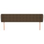 Kopfteil aus dunkelgrauem Stoff, 203 x 23 x 78/88 cm von , Kopf- und Fußteile - Ref: Foro24-3117603, Preis: 90,63 €, Rabatt: %