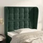 Kopfteil mit dunkelgrünen Samtohren 93x23x118/128 cm von , Kopf- und Fußteile - Ref: Foro24-3118429, Preis: 82,99 €, Rabatt: %