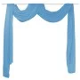 Turquoise vaporous voile curtain 140x600 cm by vidaXL, Curtains and curtains - Ref: Foro24-130759, Price: 17,46 €, Discount: %