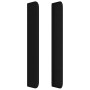 Headboard with black fabric ears 203x16x118/128 cm by , Headboards and footboards - Ref: Foro24-3120038, Price: 157,55 €, Dis...