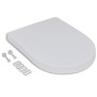 White square soft close toilet seat and lid by vidaXL, Toilet and bidet seats - Ref: Foro24-141763, Price: 23,73 €, Discount: %