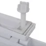 White square soft close toilet seat and lid by vidaXL, Toilet and bidet seats - Ref: Foro24-141763, Price: 24,78 €, Discount: %