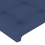 Kopfteil aus blauem Stoff mit LED 83x16x118/128 cm von , Kopf- und Fußteile - Ref: Foro24-3124462, Preis: 81,81 €, Rabatt: %