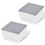 LED-Einbaustrahler für den Außenbereich, 100 x 100 x 68 mm von vidaXL, Außenbeleuchtung - Ref: Foro24-41715, Preis: 37,49 €, ...