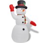 Muñeco de nieve inflable 240 cm de vidaXL, Luces de Navidad - Ref: Foro24-242357, Precio: 65,91 €, Descuento: %