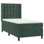 Boxspringbett mit dunkelgrüner Samtmatratze 100x200 cm von , Betten und Lattenroste - Ref: Foro24-3132906, Preis: 377,36 €, R...