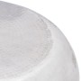 Silver hammered aluminum round coffee table by vidaXL, Coffee table - Ref: Foro24-242322, Price: 213,90 €, Discount: %