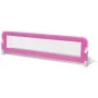 Barandilla de seguridad cama de niño 150x42 cm rosa de vidaXL, Barandillas de seguridad - Ref: Foro24-10102, Precio: 32,15 €,...