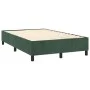 Box spring mattress and LED dark green velvet bed 120x200cm by , Beds and slatted bases - Ref: Foro24-3136356, Price: 451,85 ...