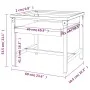 Pedestal support for washing machine with removable white shelf by vidaXL, Accessories for washing machines and dryers - Ref:...
