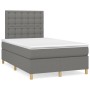 Boxspringbett mit dunkelgrauer Stoffmatratze 120x200 cm von , Betten und Lattenroste - Ref: Foro24-3142642, Preis: 402,23 €, ...
