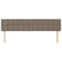 Zwei Kopfteile aus grauem Taupe-Stoff, jeweils 80x5x78/88 cm. von , Kopf- und Fußteile - Ref: Foro24-346480, Preis: 64,02 €, ...