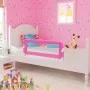 Child bed safety rail 102x42 cm pink by vidaXL, Safety railings - Ref: Foro24-10101, Price: 29,49 €, Discount: %