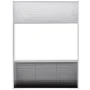 Pleated mosquito net for windows against the sun aluminum 60x80cm by , Mosquito nets for windows - Ref: Foro24-142615, Price:...